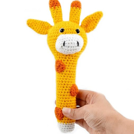 Crochet Giraffe Rattle