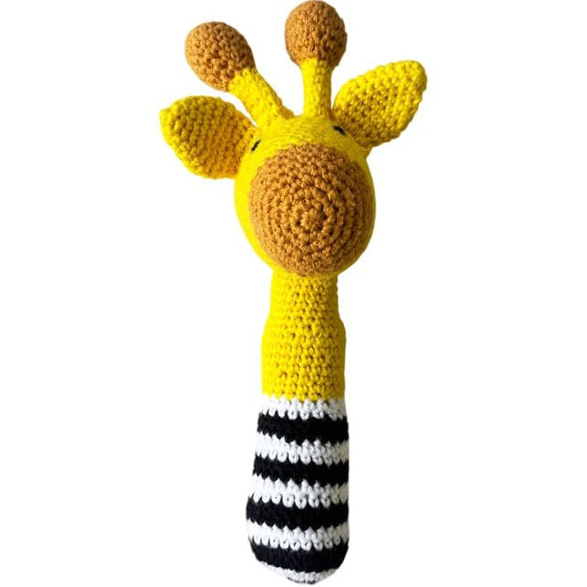 Crochet Giraffe Rattle