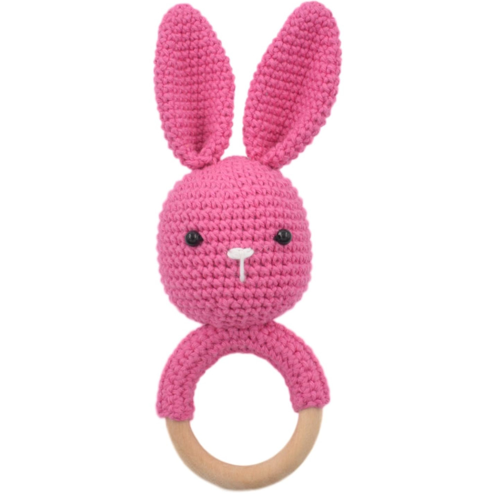 Crochet Easter Bunny Rabbit Rattle